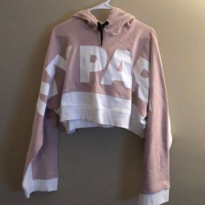 Ivy Park Oversized Cropped Hoodie